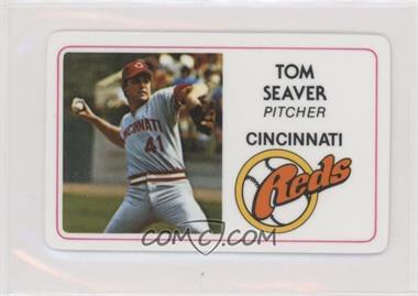 1981 Perma-Graphics/Topps Credit Cards - [Base] #125-011 - Tom Seaver [Good to VG‑EX]
