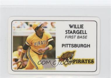 1981 Perma-Graphics/Topps Credit Cards - [Base] #125-014 - Willie Stargell [EX to NM]