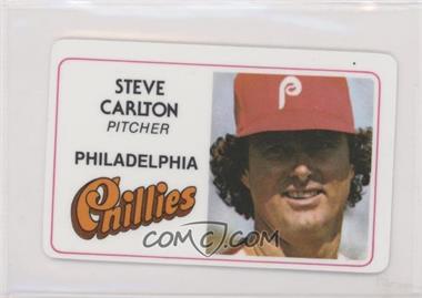 1981 Perma-Graphics/Topps Credit Cards - [Base] #125-016 - Steve Carlton [Good to VG‑EX]