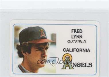 1981 Perma-Graphics/Topps Credit Cards - [Base] #125-020 - Fred Lynn [EX to NM]