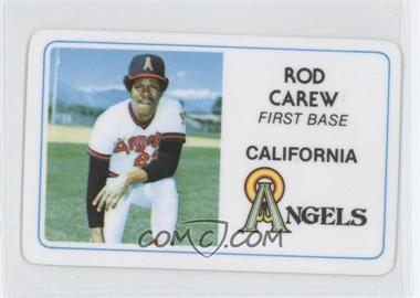 1981 Perma-Graphics/Topps Credit Cards - [Base] #125-022 - Rod Carew