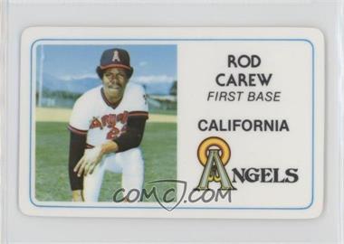 1981 Perma-Graphics/Topps Credit Cards - [Base] #125-022 - Rod Carew