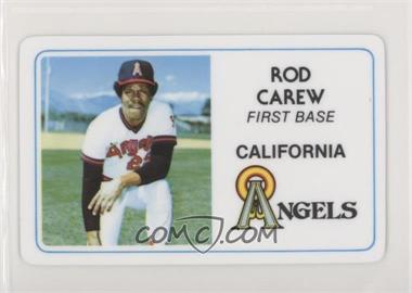 1981 Perma-Graphics/Topps Credit Cards - [Base] #125-022 - Rod Carew