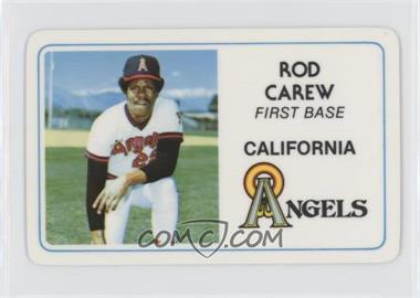 1981 Perma-Graphics/Topps Credit Cards - [Base] #125-022 - Rod Carew