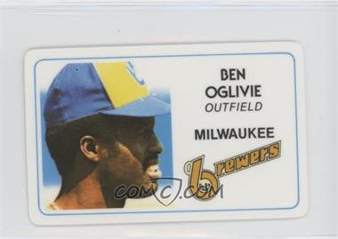 1981 Perma-Graphics/Topps Credit Cards - [Base] #125-030 - Ben Oglivie [EX to NM]
