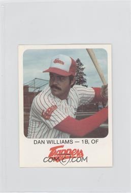 1981 Red Rooster Edmonton Trappers - [Base] #3 - Dan Williams