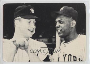 1981 San Diego Sports Collectors Association Discount Cards - [Base] #12 - Mickey Mantle & Willie Mays