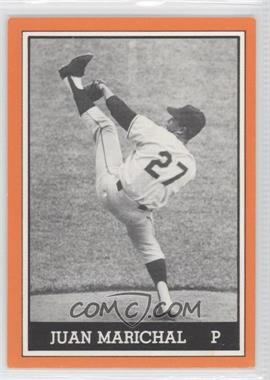 1981 TCMA 1962 San Francisco Giants National League Champions - [Base] - Black and White Orange Border #1981-031 - Juan Marichal