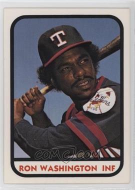 1981 TCMA Minor League - [Base] #1019 - Ron Washington
