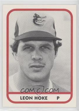 1981 TCMA Minor League - [Base] #1087 - Leon Hoke