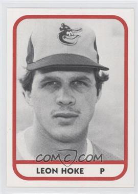 1981 TCMA Minor League - [Base] #1087 - Leon Hoke