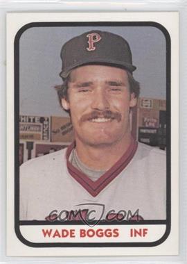 1981 TCMA Minor League - [Base] #1137 - Wade Boggs