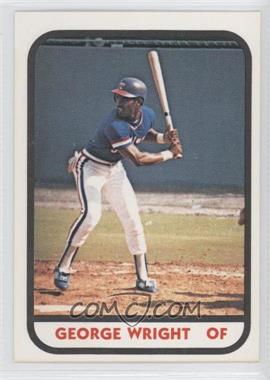 1981 TCMA Minor League - [Base] #1151 - George Wright