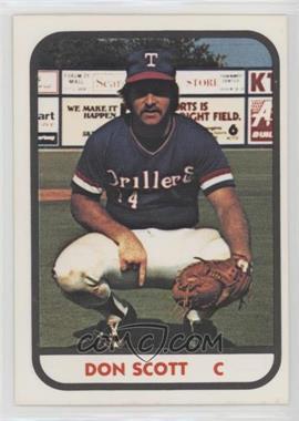 1981 TCMA Minor League - [Base] #1162 - Don Scott