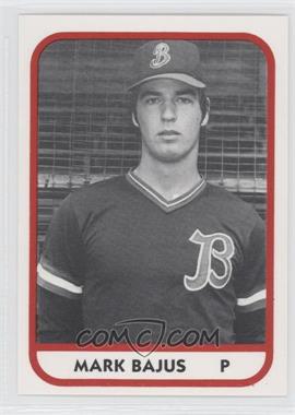 1981 TCMA Minor League - [Base] #1168 - Mark Bajus