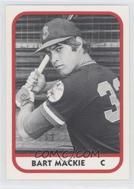 1981 TCMA Minor League - [Base] #1176 - Bart Mackie
