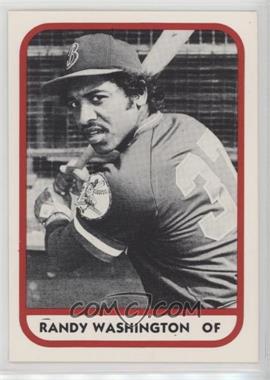 1981 TCMA Minor League - [Base] #1191 - Randy Washington