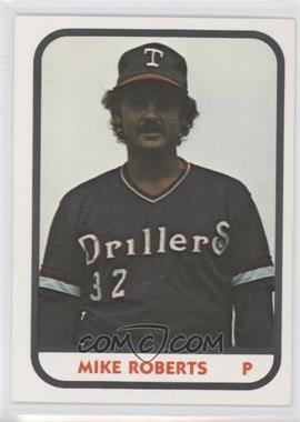 1981 TCMA Minor League - [Base] #1199 - Mike Roberts