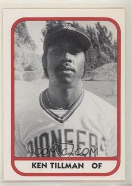 1981 TCMA Minor League - [Base] #199 - Ken Tillman