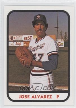 1981 TCMA Minor League - [Base] #240 - Jose Alvarez