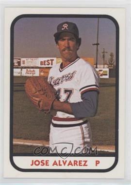 1981 TCMA Minor League - [Base] #240 - Jose Alvarez [EX to NM]