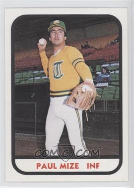 1981 TCMA Minor League - [Base] #266 - Paul Mize