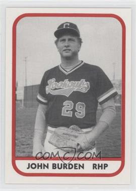 1981 TCMA Minor League - [Base] #28 - John Burden