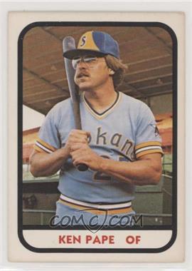 1981 TCMA Minor League - [Base] #299 - Ken Pape