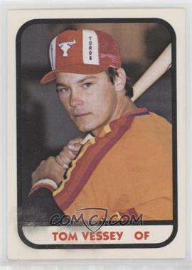 1981 TCMA Minor League - [Base] #310 - Tom Vessey [Good to VG‑EX]