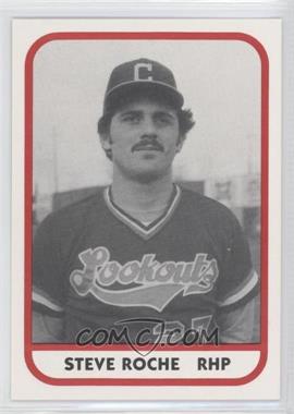 1981 TCMA Minor League - [Base] #34 - Steve Roche