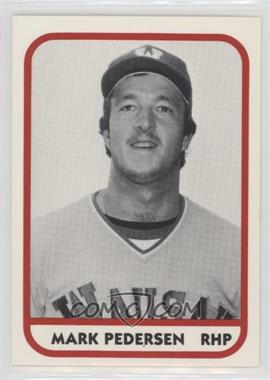 1981 TCMA Minor League - [Base] #358 - Mark Pedersen