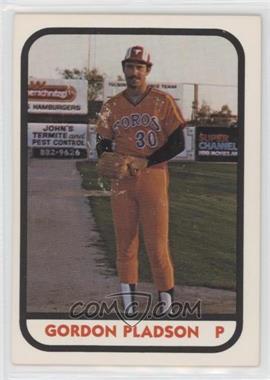 1981 TCMA Minor League - [Base] #367 - Gordie Pladson [EX to NM]