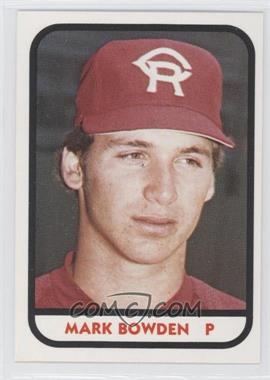 1981 TCMA Minor League - [Base] #397 - Mark Bowden