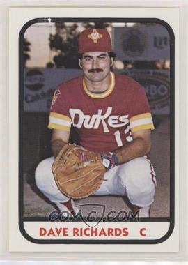 1981 TCMA Minor League - [Base] #433 - Dave Richards
