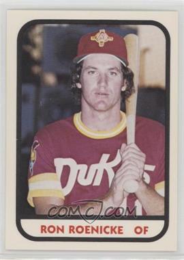 1981 TCMA Minor League - [Base] #434 - Ron Roenicke