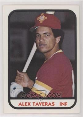 1981 TCMA Minor League - [Base] #443 - Alex Taveras