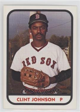 1981 TCMA Minor League - [Base] #492 - Clint Johnson