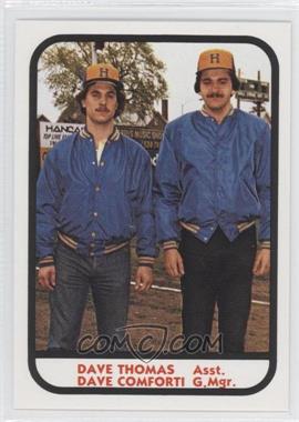 1981 TCMA Minor League - [Base] #525 - Dave Thomas, Dave Comforti