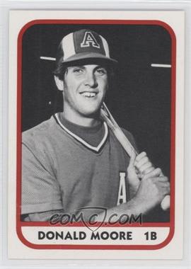 1981 TCMA Minor League - [Base] #54 - Donald Moore