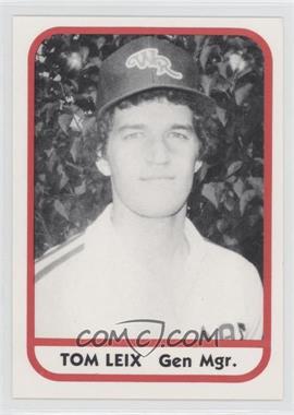 1981 TCMA Minor League - [Base] #563 - Tom Leix