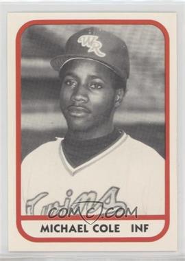 1981 TCMA Minor League - [Base] #576 - Michael Cole