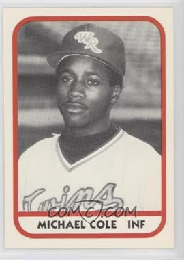 1981 TCMA Minor League - [Base] #576 - Michael Cole