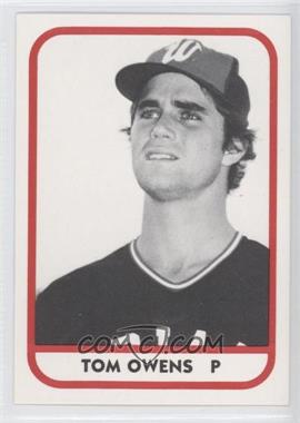 1981 TCMA Minor League - [Base] #596 - Tom Owens