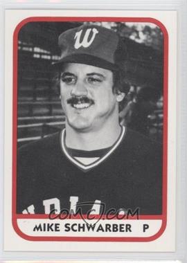 1981 TCMA Minor League - [Base] #599 - Mike Schwarber