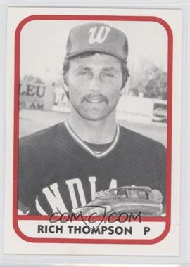 1981 TCMA Minor League - [Base] #600 - Rich Thompson