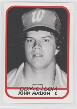 1981 TCMA Minor League - [Base] #603 - John Malkin