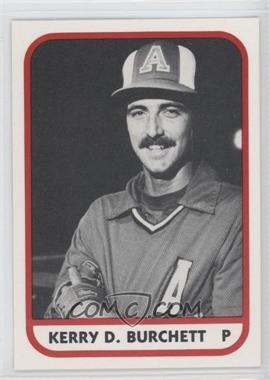 1981 TCMA Minor League - [Base] #61 - Kerry Burchett