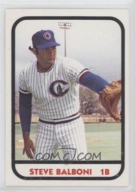 1981 TCMA Minor League - [Base] #641 - Steve Balboni
