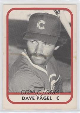 1981 TCMA Minor League - [Base] #673 - Dave Pagel