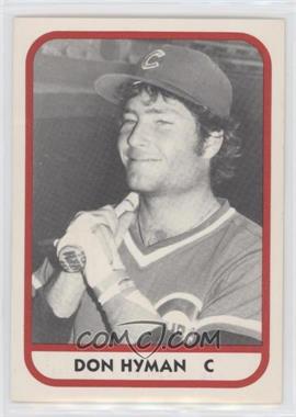 1981 TCMA Minor League - [Base] #674 - Don Hyman